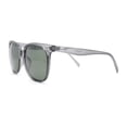 thumbnail image 3 of Polarized Classy Iconic Feminine Thin Plastic Horn Rim Round Sunglasses Slate - Green, 3 of 4