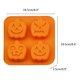 thumbnail image 2 of Molde De Calabaza De 4 Cavidades, Molde De Silicona Para Pastel De Fondant, Molde Para Hornear Para Pudín De Gelatina De Pastel Diy Moyic HA037642-00, 2 of 6