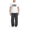 thumbnail image 5 of CafePress - But First Coffee Men's Light Pajamas - Men's Light Loose Fit Cotton Pajama Set, 5 of 7