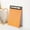 Orange, variant on Taicans Notebook - Riding Stitch Detachable Notebook,Kraft Paper Notepad with Metal Clip & Perforated Pages for Home,office & Journaling,Portable Memo Pad,Easy-Tear Message Book (5.39x3.54in)