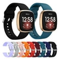 thumbnail image 3 of Silicone Strap For Fitbit Versa 3/Versa 4 Smart Watch Band for Fitbit Sense/Sense 2 Dark Blue, 3 of 6