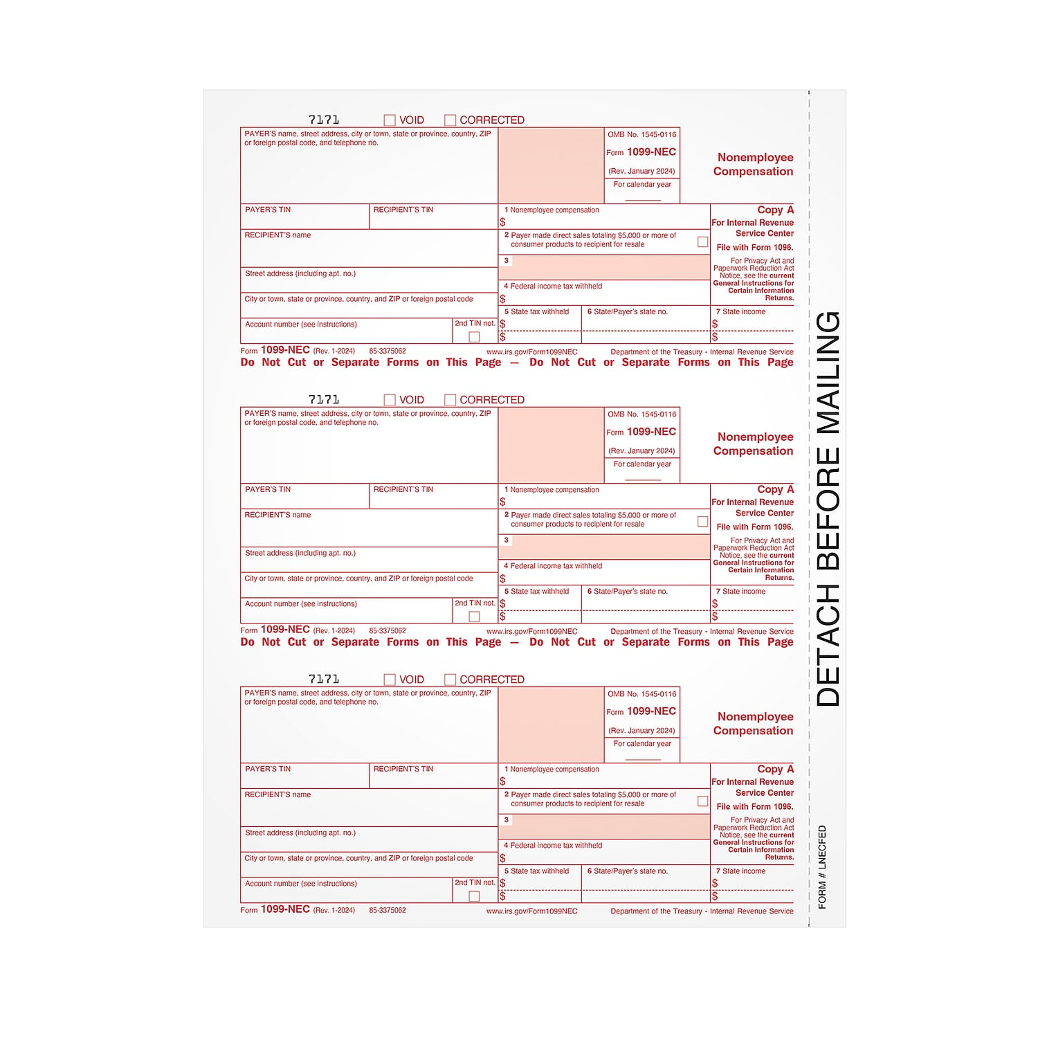 Adams 3-Part Bill of Lading Short Form, White, 8.5 X 7.5 in Adams 3-Part Bill of Lading Short Form, White, 8.5 X 7.5 in