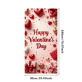 thumbnail image 5 of LUUFILx Valentine's Day Celebration Backdrop Heart Decorations Photography Props Romantic Party Supplies Banner Background Wedding Decor, 5 of 8