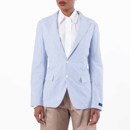 Polo Ralph Lauren Seersucker Tailored Blazer, Size Large