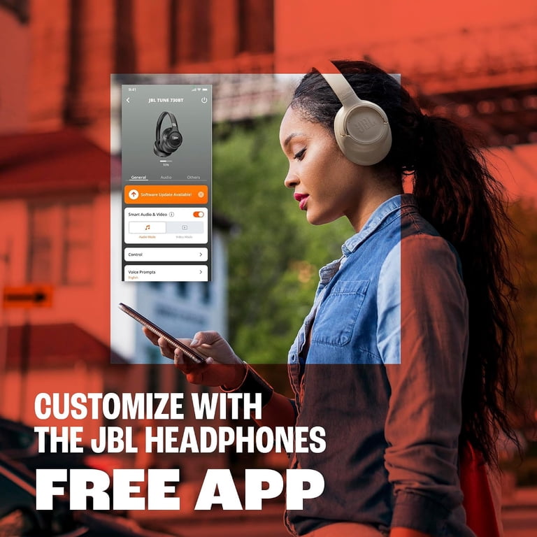 Wireless Over-Ear Bluetooth Headphones with Extended Battery photo 3
