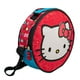 thumbnail image 2 of Lonchera Escolar Forma Circular, Diseño Hello Kitty, Sanrio, Lonchera Reutilizable con Aislamiento Térmico con Correa Expandible, Color Rojo, 2 of 3