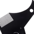 thumbnail image 4 of pitrice Beard Styling Shaping Tool Template Shaper Stencil Symmetry Trimming Beard Comb Beard Shaper, 4 of 7