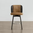 thumbnail image 4 of CHITA Swivel Counter Height Bar Stools with Bentwood Back, 4 of 6