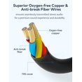 thumbnail image 4 of Mr Rex Cable Auxiliar De 3,5 Mm A 2,5 Mm Para Auriculares Bose 700 Quietcomfort Qc45 Qc35Ii Qc35 Qc25 Con Cancelación De Ruido Jbl E45Bt E55Bt E65Btnc Cable De Repuesto De Audio Para Auriculares Bluet, 4 of 5