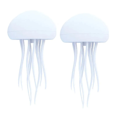 thumbnail image 1 of LED Jellyfish Lamp RGB Gradient Jelly Fish Light Lamp Voice Control Jellyfish Light Rechargeable Desk Lamp for Bedrooms, 1 of 7