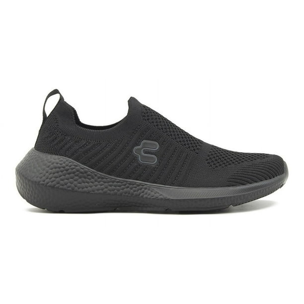 Tenis Charly Juvenil Deportivo Walking Negro/negro 22-29 negro 28.5