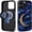 Celestial Stained Glass Moon Stars, variant on Magnetic Case for iPhone 15 Plus Design, Compatible with MagSafe, Slim Protective Soft TPU Bumper Phone Cover Women Girls Case for iPhone 15 Plus-Celestial Stained Glass Moon Stars