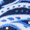 Navy Paisley, variant on Plus Size 7-Day Three-Quarter Sleeve Grommet Notch Tunic
