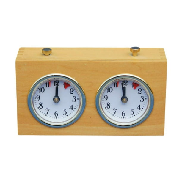 Temporizador de reloj de ajedrez ,Temporizador de temporizador de reloj de ajedrez para juegos de mesa ,juego de ajedrez mecánico Juego de ajedrez reloj portátil ,temporizador de juego ligero