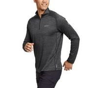 Men's Eddie Bauer Resolution Quarter-Zip Top Color: Carbon Size: XL