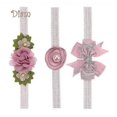 thumbnail image 5 of Baby-Bear Baby Product 3Pcs/Set Newborn Girl Faux Pearl Flower Headband Headwear Photo Props, 5 of 5