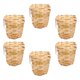 thumbnail image 2 of Handwoven Light Brown Bird House Winter Shelter For Birds Indoor Decoration 6Pcs, 2 of 3