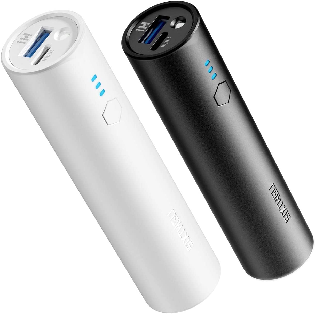Mini Portable Charger Power Bank, Power Nano 5000mAh Capacity External