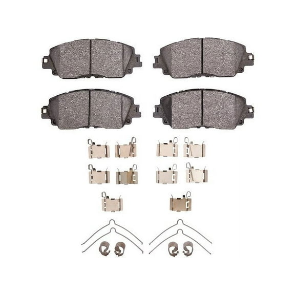 Front Brake Pad Set - Compatible with 2019 - 2022 Toyota RAV4 2020 2021