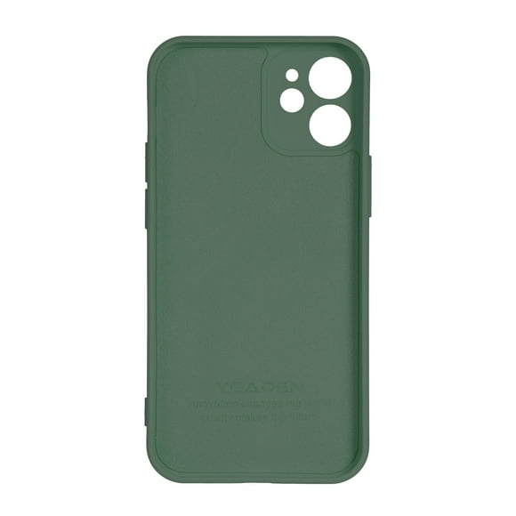 5.4-inch Silicone Phone Case Full Body Protection Shockproof Cover Case with Soft Anti-Scratch Microfiber Cloth Lining Replacement for iPhone 12 mini
