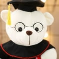 thumbnail image 5 of Graduation Bear Plush with Cap and Gown, Stuffed Animal Doll for Academic Achievement Gift, Commemorative Decor Soft Toy, 5 of 8