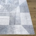 thumbnail image 3 of Livabliss Washable Rugs for Living Room, 3x7 Lillian Modern Charcoal Runner Area Rug, Bedroom Dining Room Home Decor Stain Resistant Carpet (2'7" x 7'3" Runner), 3 of 7