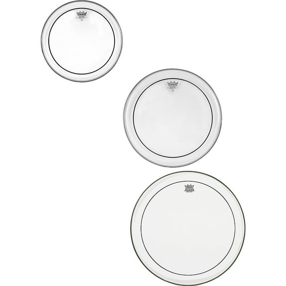 Remo Pinstripe Clear Rock Tom Drumhead Pack