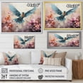 thumbnail image 4 of Designart "Calm Cerulean Dove Grace" Dove Floater Framed Wall Decor, 4 of 5