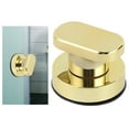 thumbnail image 3 of Agarre de espejo de cristal con ventosa para puerta de baño Zulema Oro Mango de succión, 3 of 8