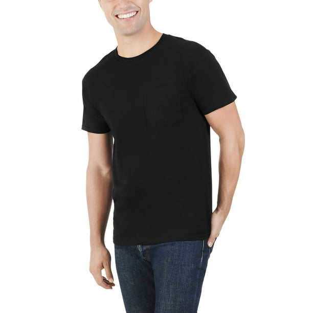 of Loom Men's and Big 360 Breathe Pocket T Shirt, Up to Size 4XL - Walmart.com