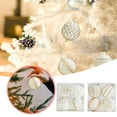 thumbnail image 7 of 4ct White and Gold Christmas Ball Ornaments Set - Elegant Shatterproof Xmas Tree Decorations, Assorted Hanging Orbs for Holiday & Party Decor, 7 of 7