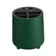 thumbnail image 3 of Porta utensilios, caja de almacenamiento de cubiertos con bandeja de drenaje, organizador de cubiertos giratorio verde, 3 of 9