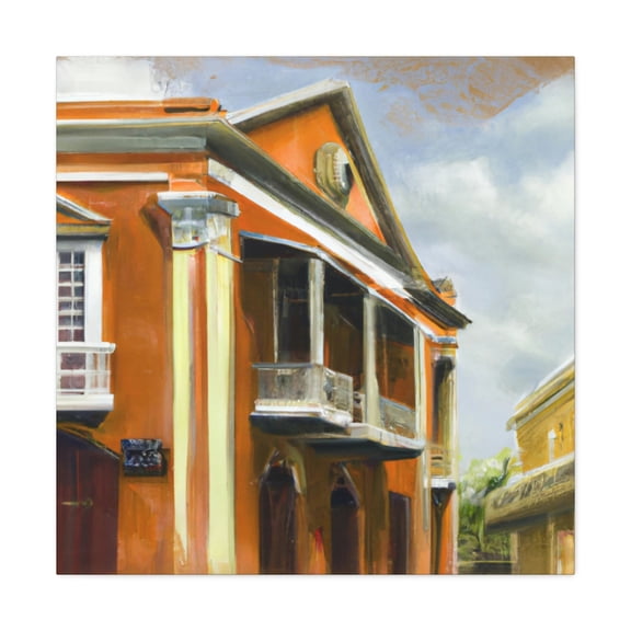 Colonial Exploration Sunrise - Canvas