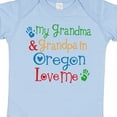 thumbnail image 4 of Inktastic Oregon My Grandma and Grandpa Love Me Boys or Girls Baby Bodysuit, 4 of 5