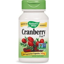 Nature's Way Cranberry Fruit Capsule, 100 Count