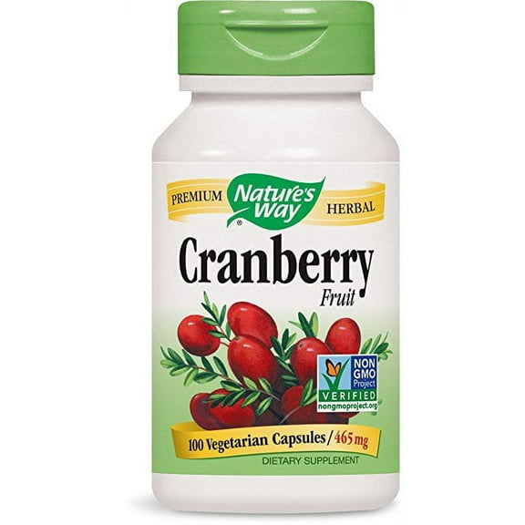 Nature's Way Cranberry Fruit Capsule, 100 Count