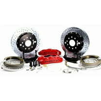 Baer Brakes 4262152R 14" Pro  Rear Brake Kit, Red, SDZ