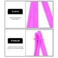 thumbnail image 3 of LIFKOME 10Pcs Small Easel Rosy Plastic Lightweight For Office Presentations, 3 of 8