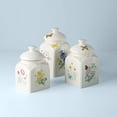 thumbnail image 6 of Lenox Butterfly Meadow Square Canisters, Set of 3, 6 of 16