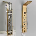 thumbnail image 5 of Zovajonia LED Stainless Steel Shower Panel Tower Faucet Set Fixture Massage System Jets, 5 of 8
