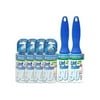 Household Essentials 79120-1 Cedar Fresh 2 Pack Lint Rollers | Remove Pet Hair and Dust | Includes Two Rollers with 4 Refills