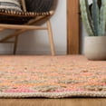 thumbnail image 4 of SAFAVIEH Cape Cod Machayla Geometric Runner Rug, Orange/Natural, 2'3" x 8', 4 of 11