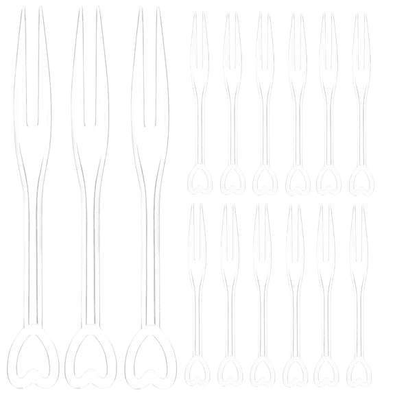 PBPBOX Fruit Toothpick Set Fruit Picks Transparent Material 500Pcs Set