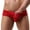 Red, variant on &nbsp;Mens Boxer Briefs,Mens Briefs,Boxer Briefs,Breathable,Comfort Fit,Solid,Elastic Waist,Nylon,Spandex,Black,Free Size