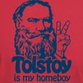thumbnail image 3 of CafePress - Tolstoy Is My Homeboy Men's Value T Shirt - Men's Classic Graphic Cotton T-Shirt, 3 of 4