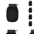 thumbnail image 2 of Seitruly Hogar adultos baño fregar guante pierna pecho espalda cuerpo exfoliante depurador guantes ducha herramientas baño negro Negro 10piezas, 2 of 6