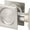 Satin Nickel, variant on 334x26D Square Pocket Door Lock Passage - Satin Chrome