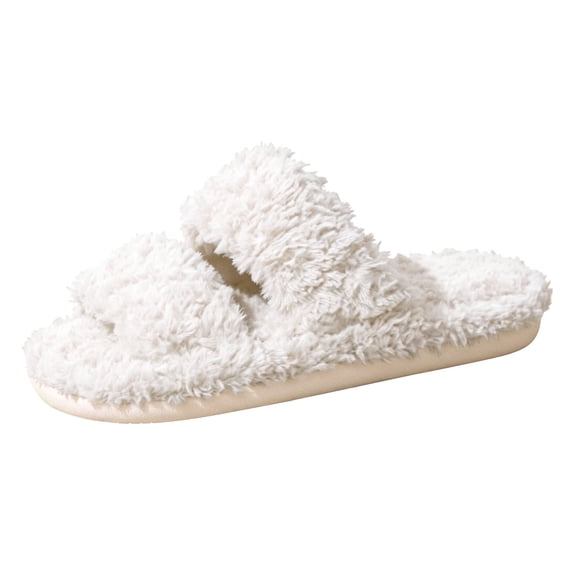 SBYOJLPB Women Slippers Comfy Soft Indoor House Open Toe Footwear Slippers