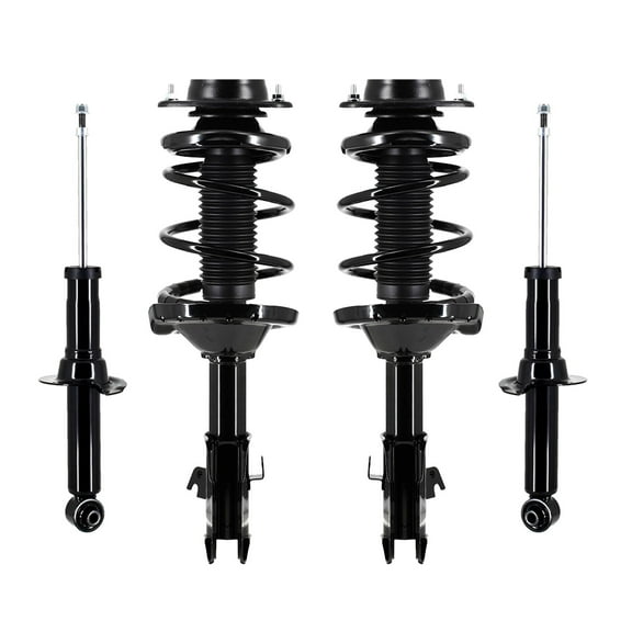 Set 4 Front Quick Complete Strut-Coil Spring-Rear Strut For 2018 Subaru Forester 2.5i
