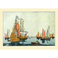 thumbnail image 2 of Dutch Warships at Rest Poster Print by Maud & Miska Petersham, 2 of 4